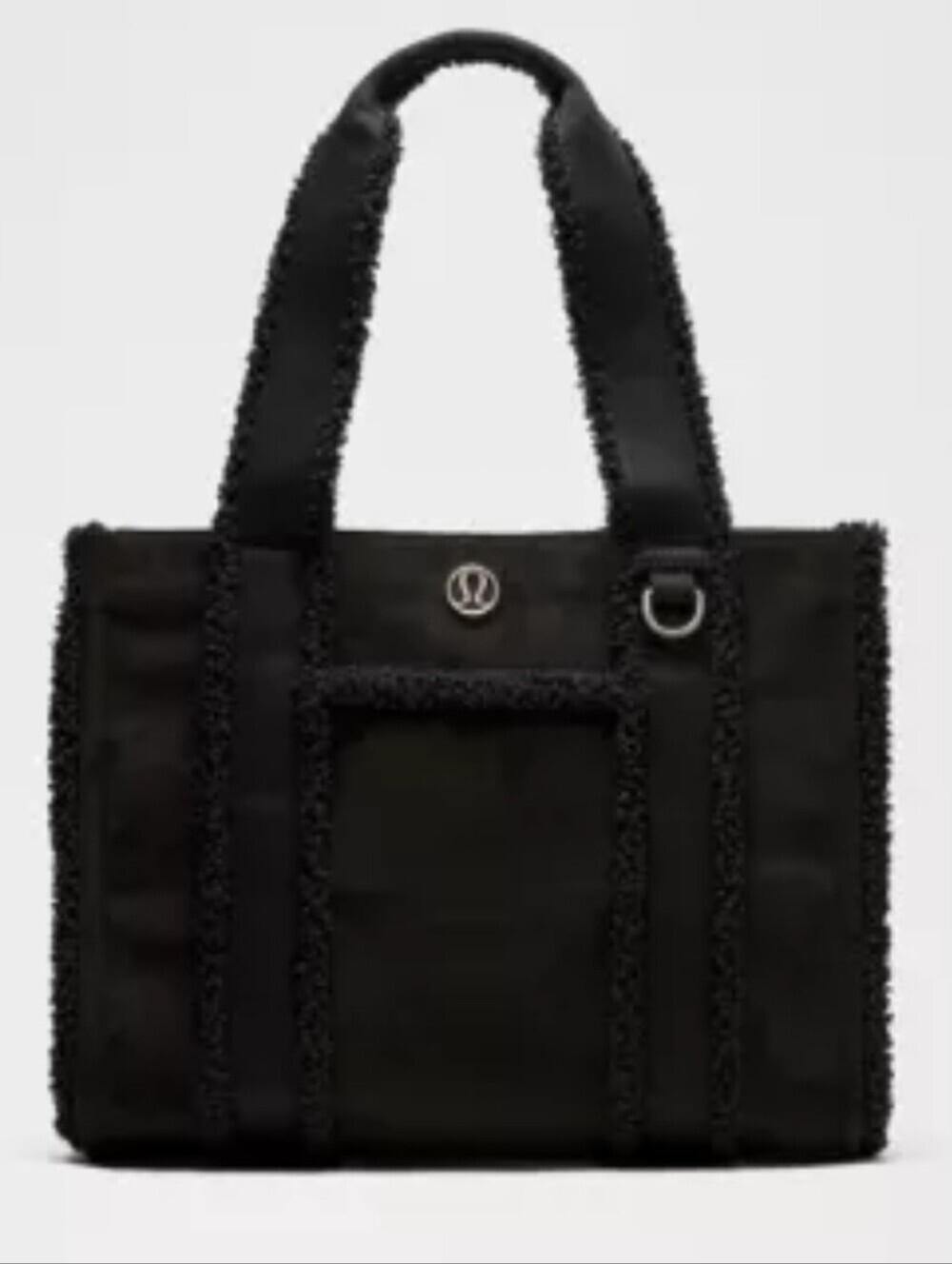 NWT- Lululemon Boxy Tote Bag 10 Faux Shearling Trims